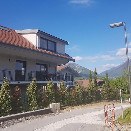 L'Appartement Jardin Avec Vue Montagnes Sévrier Dış mekan fotoğraf