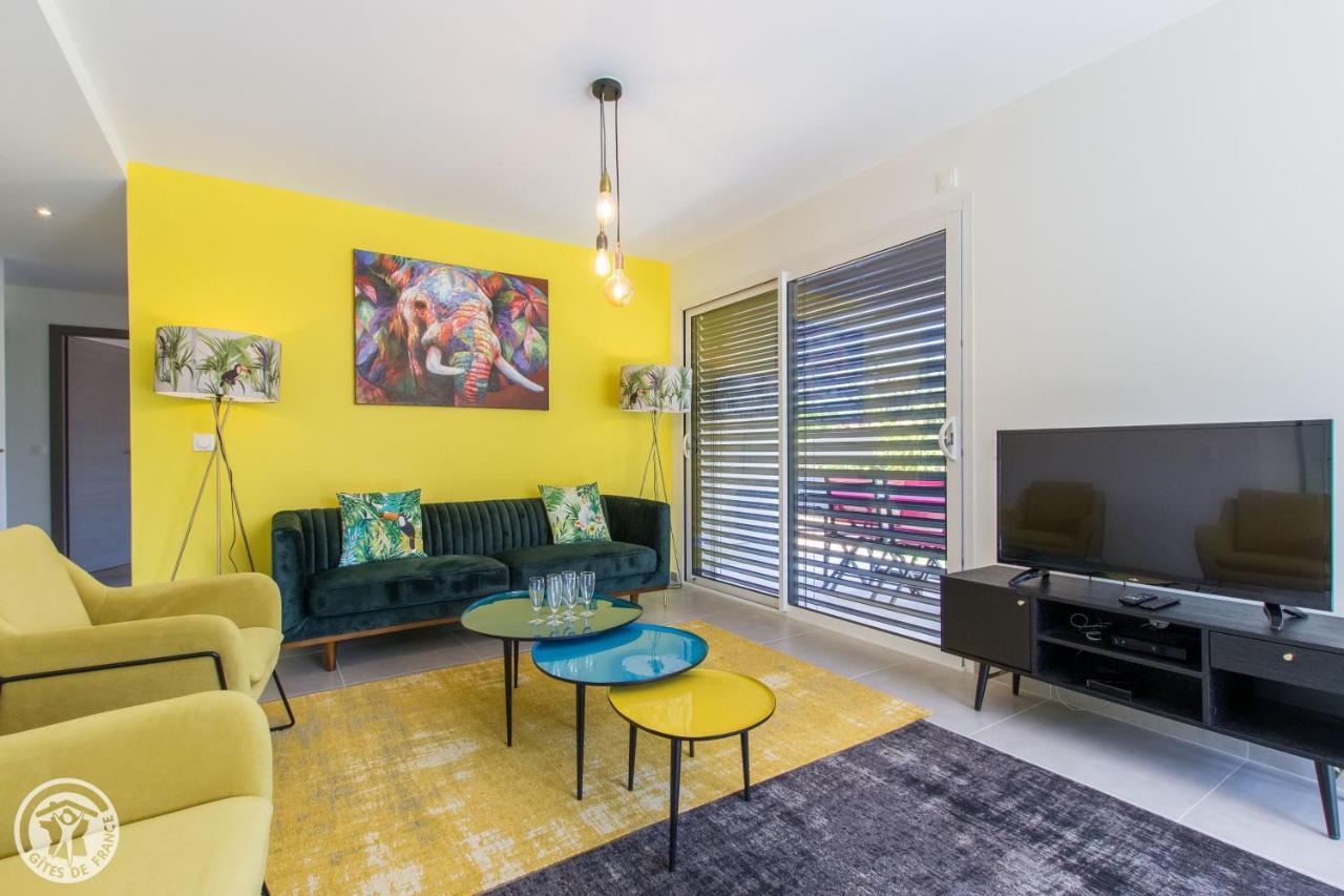 L'Appartement Jardin Avec Vue Montagnes Sévrier Dış mekan fotoğraf